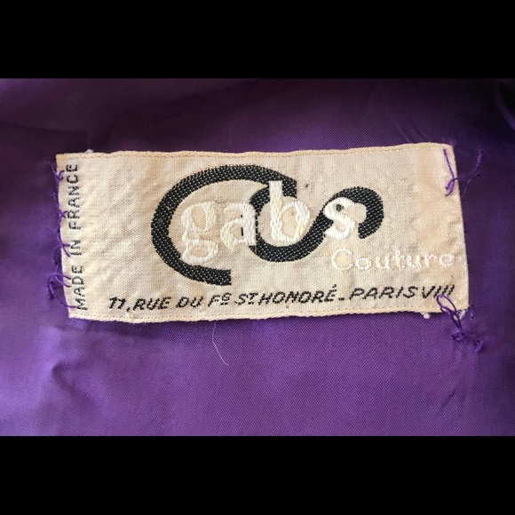 Gabs Couture Polyester Dress Late 70s-Early 80s - Picture 4 of 6